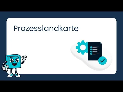 Grafische Darstellung als Prozesslandkarte | Modul Prozessmanagement | benobix