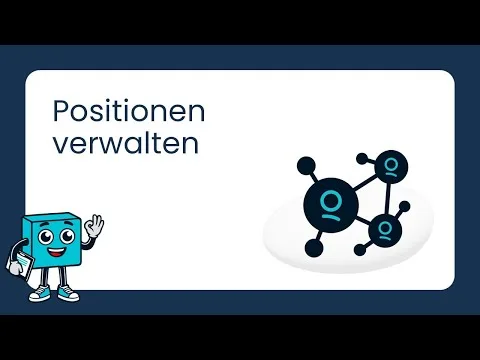 Positionen verwalten | Modul Organisation | benobix